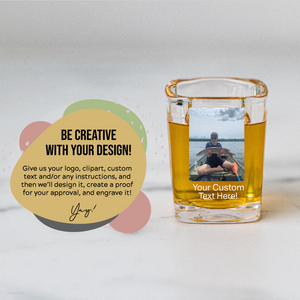 Personalized Shot Glass with Photo