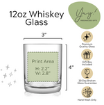 Personalized Whiskey Glass with Photo