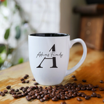 Personalized Engraved Monogram Coffee Mug