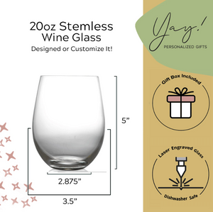 Whiskey Rocks and Wine Glass Bride and Groom Glasses Set of 2