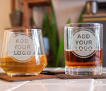 Custom Logo Whiskey Glasses