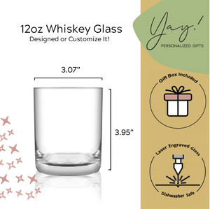 Custom Logo Whiskey Glasses