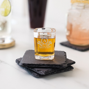 Engraved Monogrammed Shot Glasses