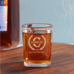 Engraved Monogrammed Shot Glasses