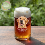 Personalized Beer Can Glass Custom Can Glass with Photo