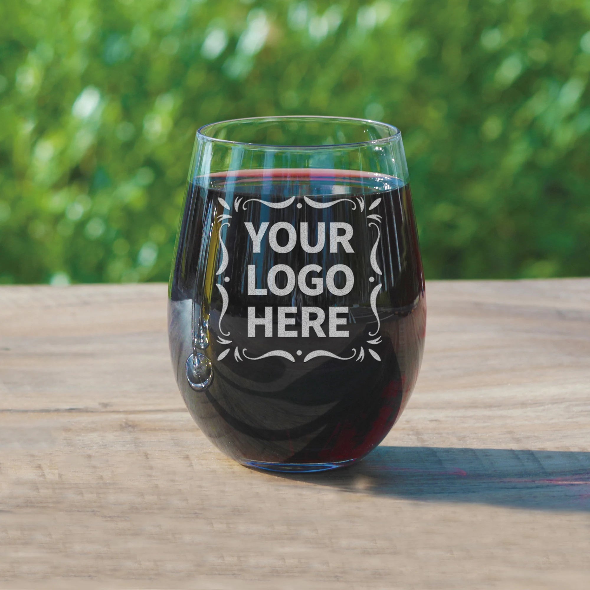 Custom Logo Wine Glasses