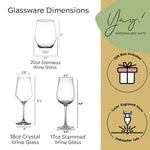 Custom Engraved Birth Month Flower Wine Glass