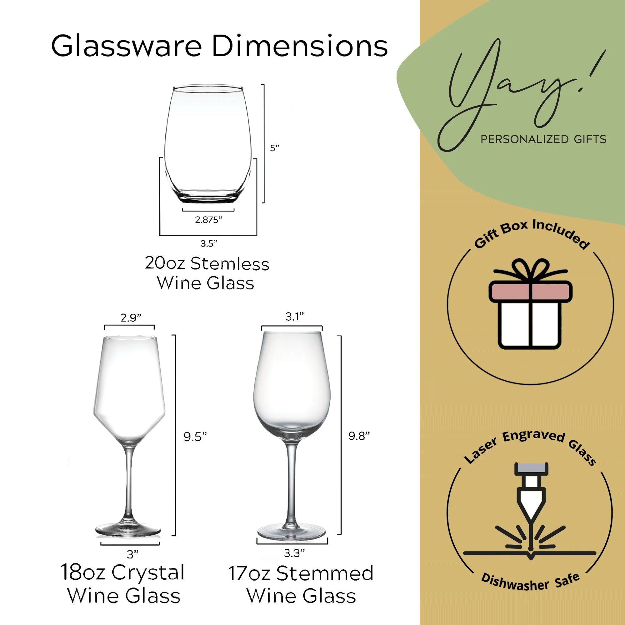 Custom Logo Wine Glasses