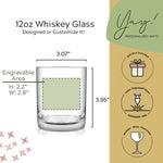 Custom Design Whiskey Glass with Bulk Pricing