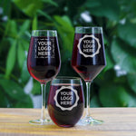 Custom Logo Wine Glasses