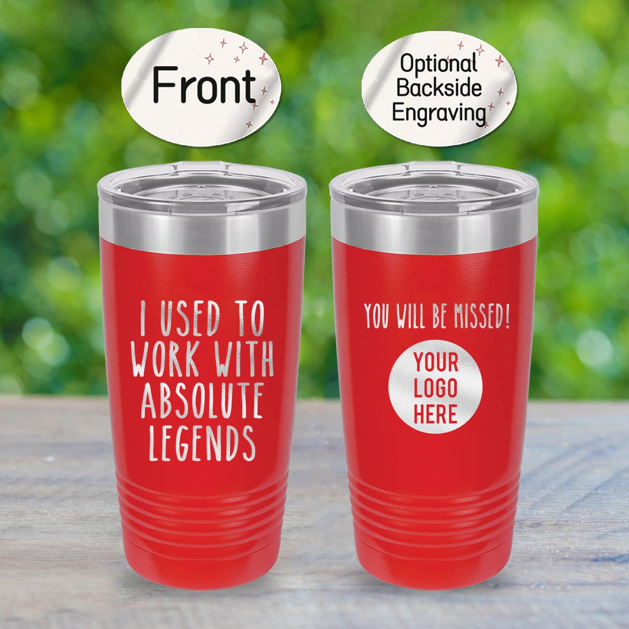 I Used To Work With Legends Tumbler Pint