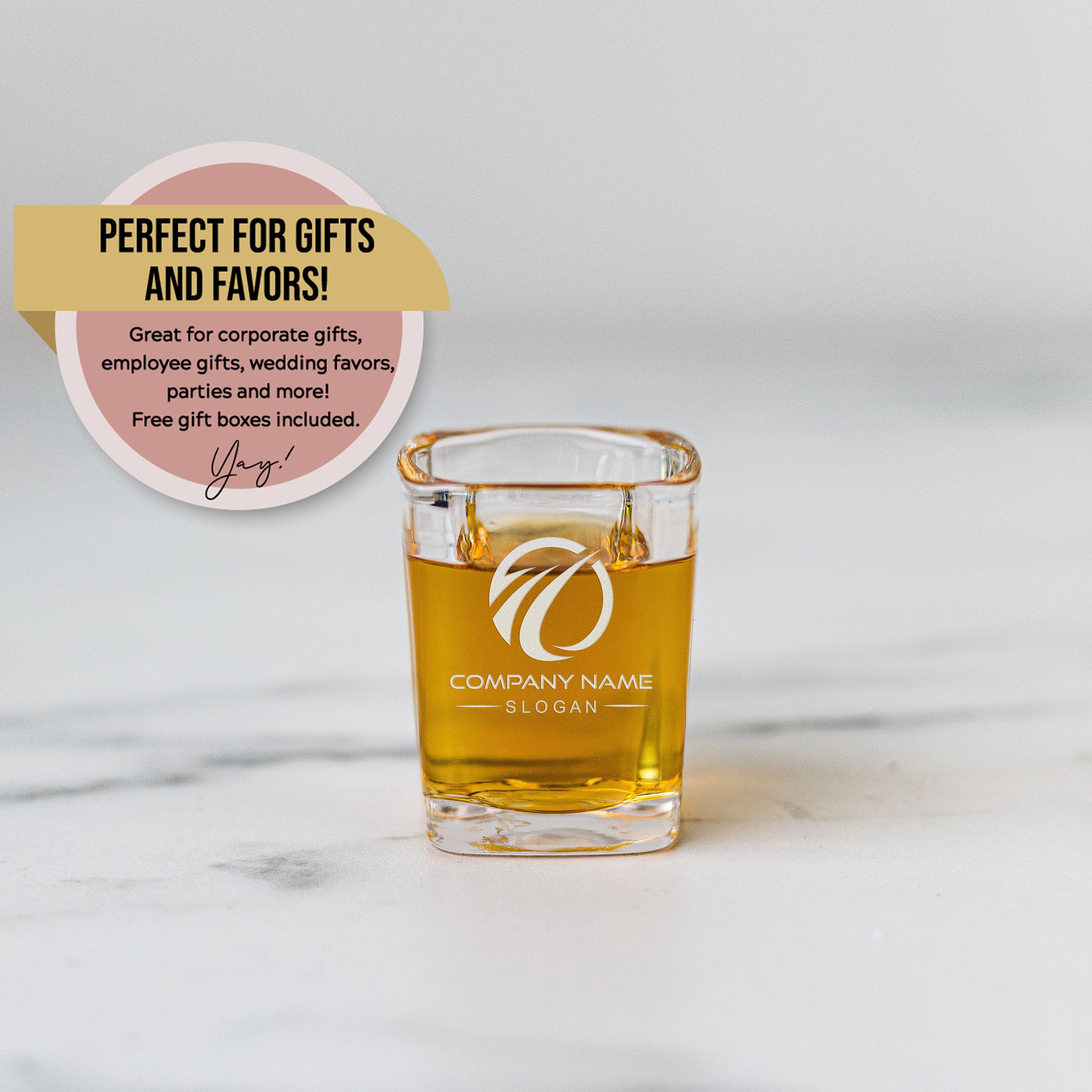 Custom Design Shot Glass with Bulk Pricing