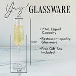 Personalized Wedding Champagne Flutes