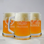 Personalized Beer Mug with Monogram