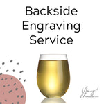 Backside Engraving Service