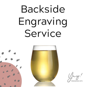 Backside Engraving Service